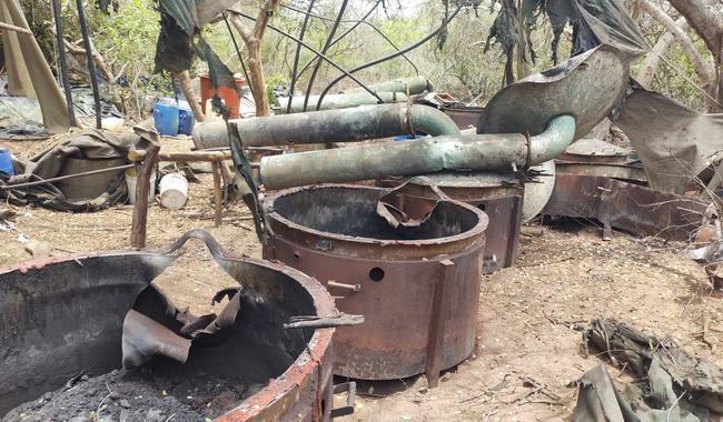 En seis años, autoridades en México detectaron más de 2 mil laboratorios para producir drogas, incluyendo 26 de fentanilo