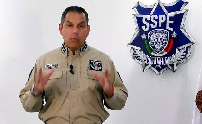 El Secretario de Seguridad Pública de Chihuahua publicó un video donde daba a conocer el cese de los 340 policías.
