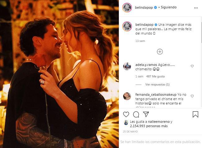 $!Reaparece Christian Nodal en sus redes con romántica foto