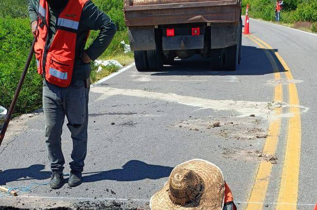 En la obra, se restituyó el estrato del pavimento que estaba en malas condiciones.