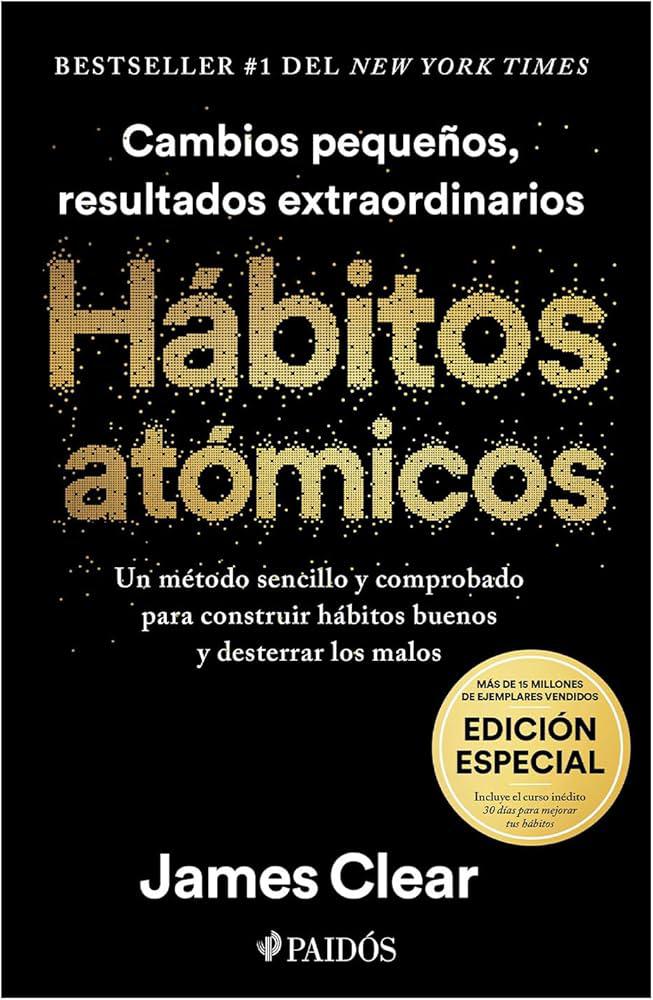 $!10. ‘Hábitos Atómicos’, de James Clear (Autoayuda).