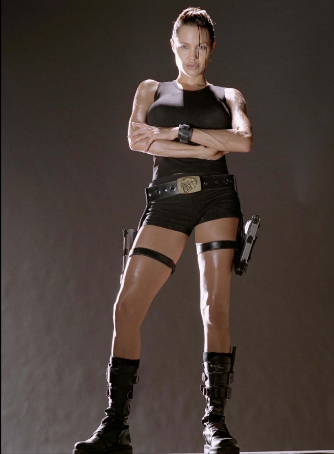 $!Angelina Jolie fue la primera en dar vida a Lara Croft.