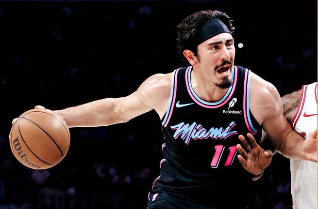 Jaime Jaquez Jr. sumó 14 puntos.