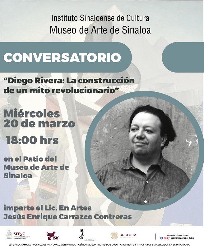 $!La conferencia se llevará a cabo en el Museo de Arte de Sinaloa.