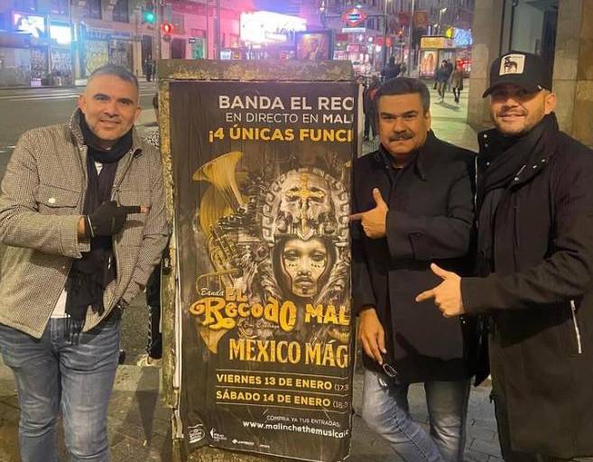 Banda El Recodo está lista para el Musical ‘Malinche’, en Madrid