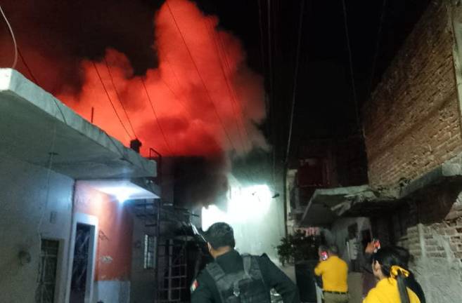 La vivienda se encuentra en el callejón Chema Díaz.