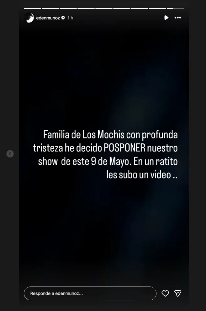 $!Pospone Edén Muñoz su concierto en Los Mochis