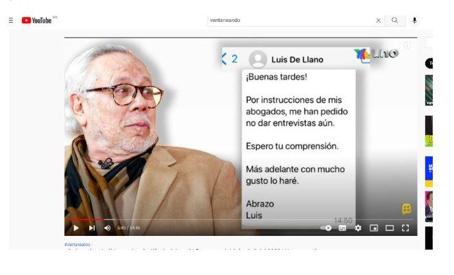 $!Reacciona Luis de Llano ante declaración de Sasha, sobre que lo verá en los tribunales