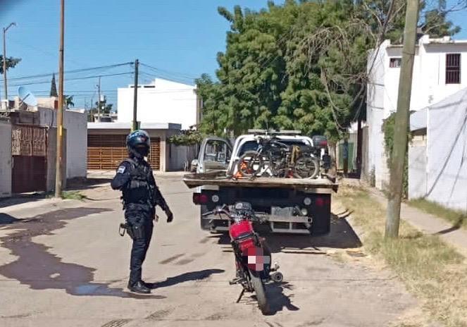 $!Asegura SSPyTM 60 motos y una razer en operativo en Culiacán