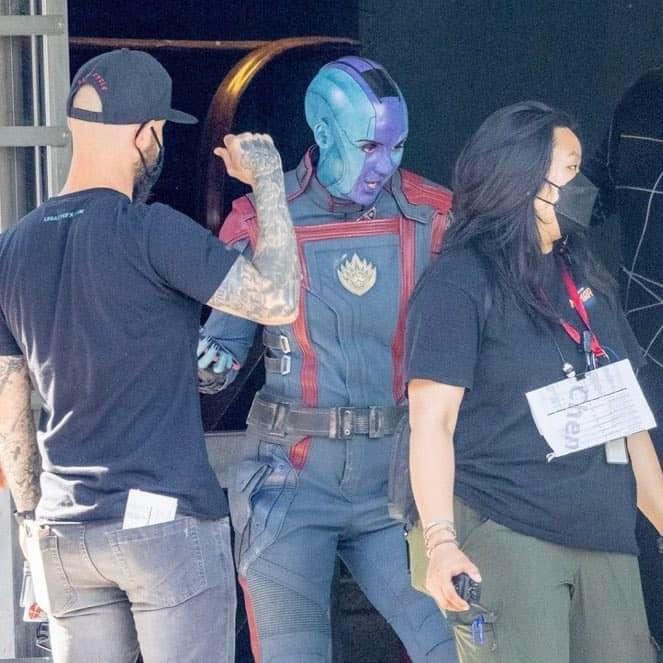 $!Filtran primeras imágenes del rodaje de ‘Guardianes de la Galaxia 3’