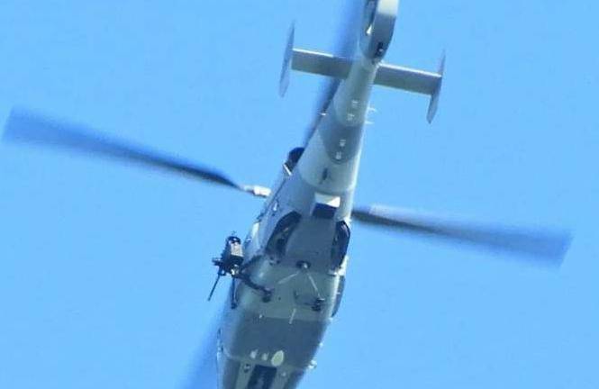 Helicópteros sobrevuelan Culiacán, después de detención y traslado de sospechoso