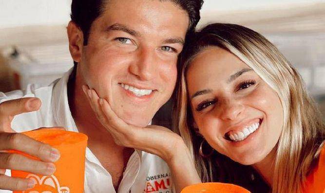 Samuel García y Mariana Rodríguez.