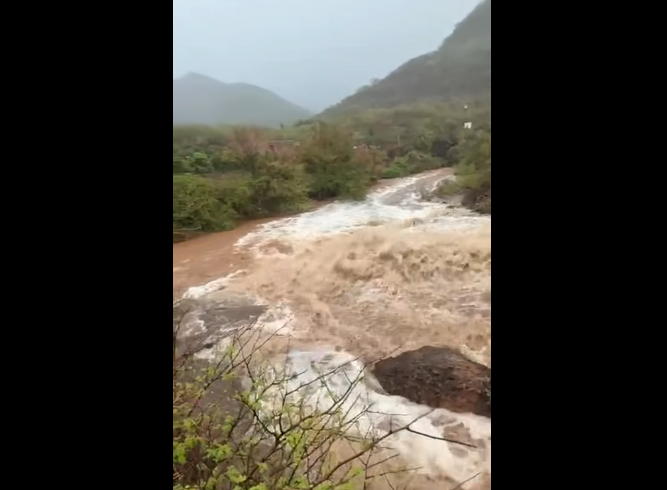 Ya hay escurrimientos de agua de lluvias en cuencas y presas en Sinaloa