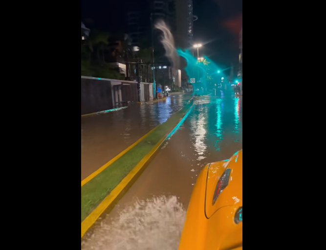 Provocan lluvias fuertes encharcamientos y suspensión de clases en sur de Sinaloa