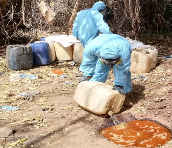 $!Ejército asegura laboratorio clandestino en Culiacán