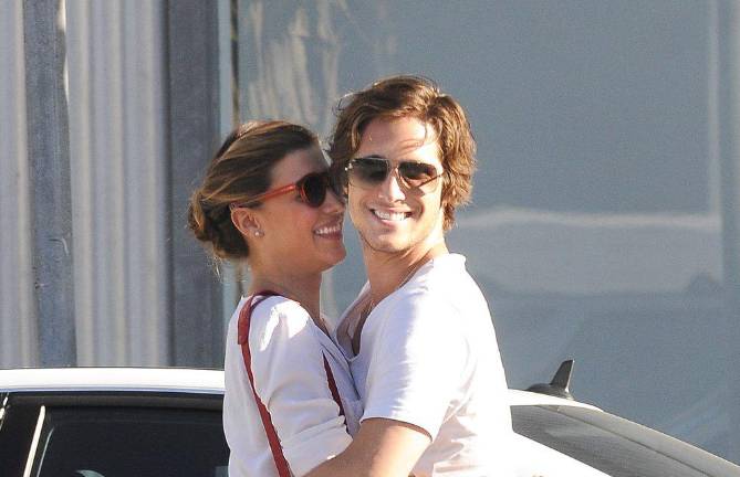 Michelle Salas y Diego Boneta