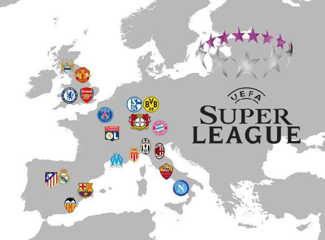 Anuncian SuperLiga europea; se avecina revolución entre clubes millonarios y UEFA