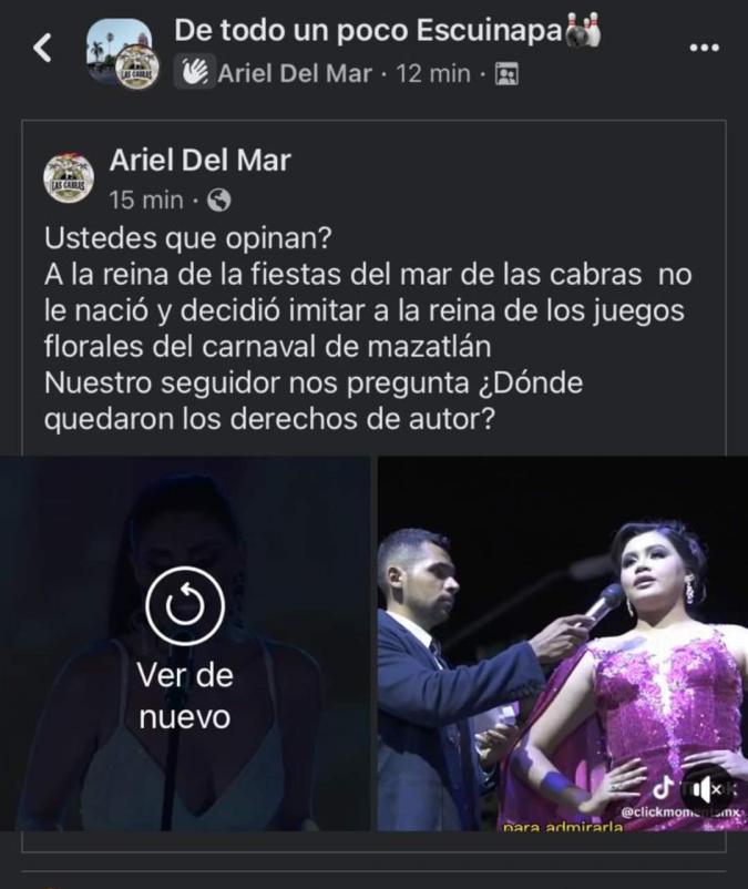 $!Denuncia Reina de Las Cabras amenazas en redes sociales