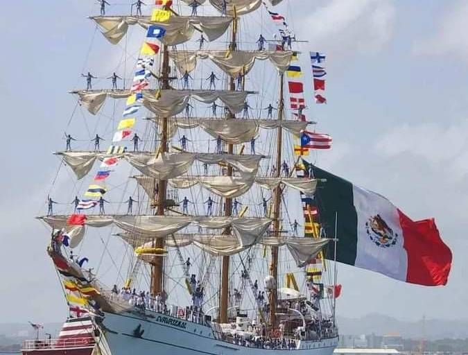 Buque escuela Cuauhtémoc participa en festividades por los 500 años de fundación de San Juan, Puerto Rico