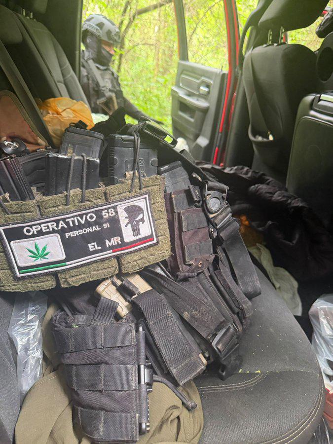 $!Detienen a 9 presuntos integrantes del Cártel de Sinaloa en zona serrana