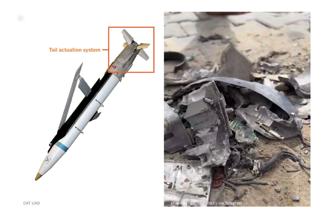 Denuncian NY Times y CNN que en ataque de Israel en Rafah se usaron municiones fabricadas en EU