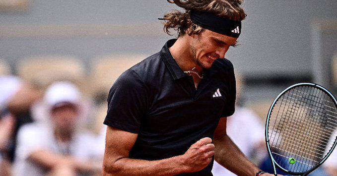Zverev vuelve a las semifinales de Roland Garros