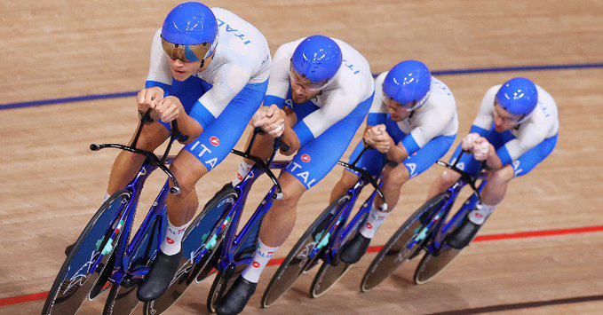 $!Italia gana el oro olímpico en persecución por equipos masculinos 61 años después