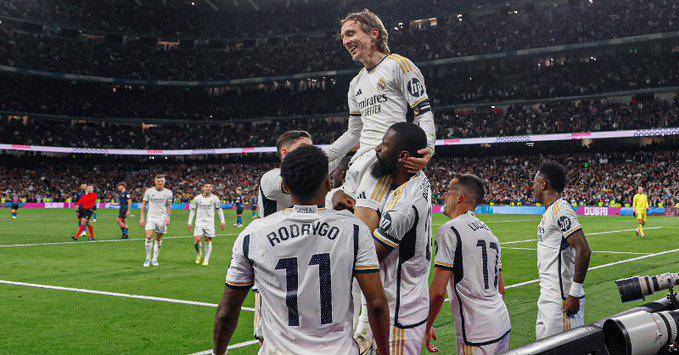 Luka Modrić fue el héroe del Madrid.