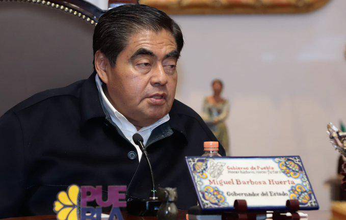 Miguel Barbosa, Gobernador de Puebla, falleció este martes.