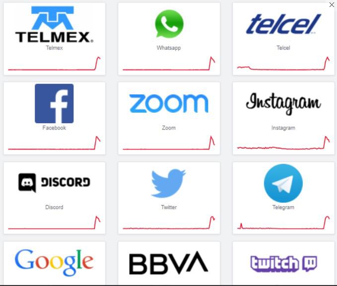 $!Reportan fallas en redes, plataformas, internet de Telmex y apps de bancos