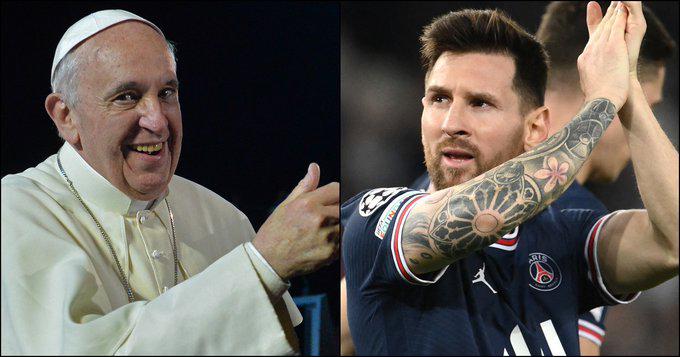 $!El Papa Francisco destaca que a Messi nunca se le subieron ‘los humos a la cabeza’