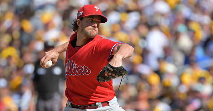 $!Aaron Nola abrirá el Juego 1 de la Serie Mundial por Filis