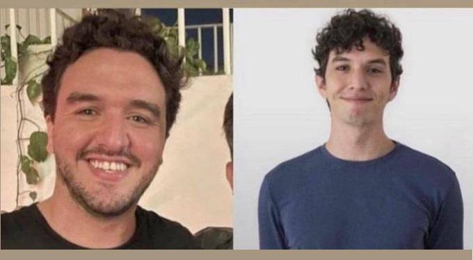 Los hermanos Tirado estuvieron desaparecidos dos días. En la imagen, Jorge Enrique (izquierda) y Andrés (derecha), quienes se dedicaban a la música y la actuación, respectivamente.