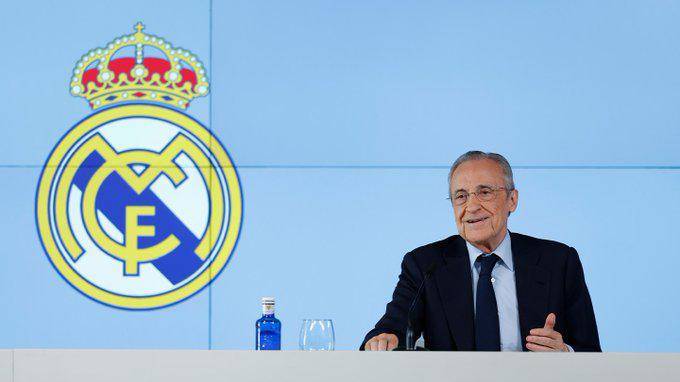 Florentino Pérez, presidente del Real Madrid