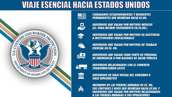 EU contradice a MX: restricciones de viajes no esenciales en frontera se mantienen hasta 21 de mayo