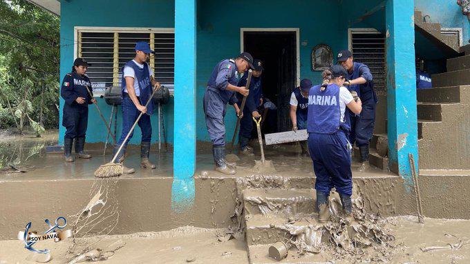 $!Suman 44 personas fallecidas por lluvias intensas en 5 estados de México