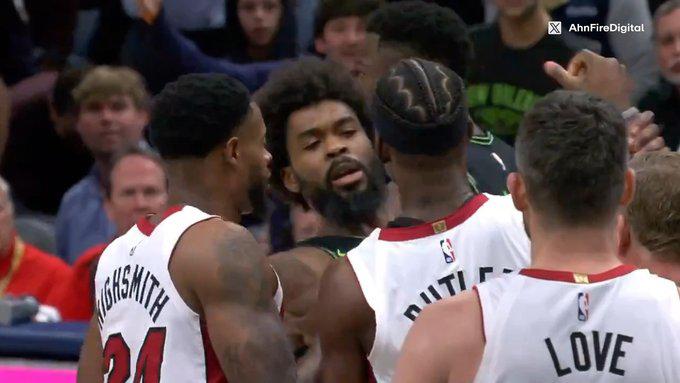 Jimmy Butler, entre los cinco jugadores suspendidos tras pelea entre Heat y Pelicans