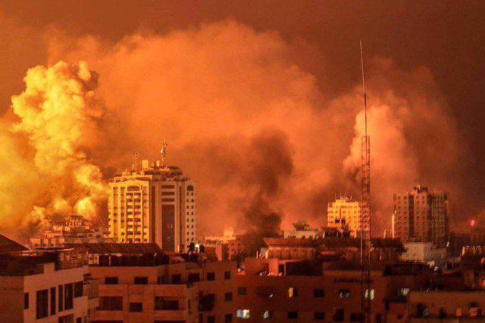 $!Intensifica Israel bombardeo en el norte de Gaza