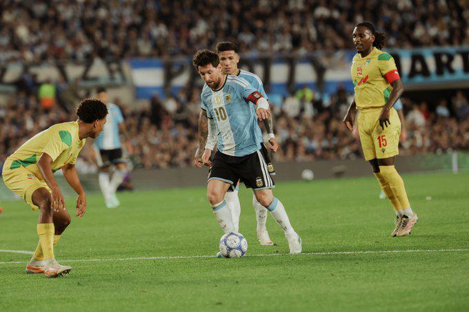 $!Lionel Messi se despidió de Argentina con una goleada sobre Benín