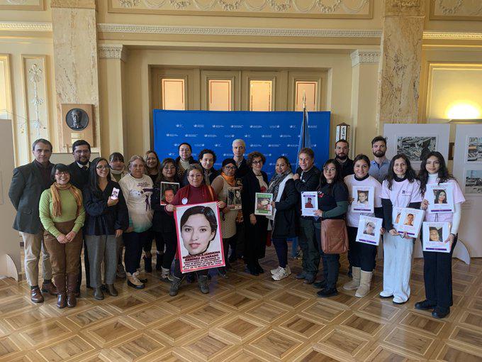 Madres mexicanas buscadoras se reúnen en el primer Congreso Mundial sobre Desapariciones Forzadas en Ginebra, Suiza