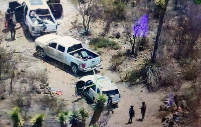 Autoridades de Guanajuato difundieron imágenes de las 35 personas halladas y que al parecer son migrantes centroamericanos.