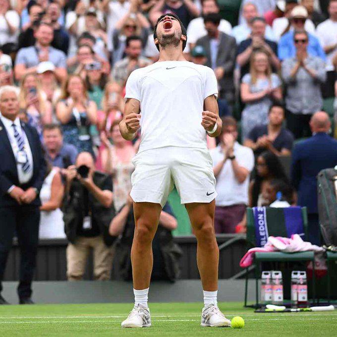 $!Alcaraz avanza a lo grande en la semifinal de Wimbledon