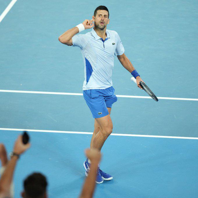 $!‘Soy un competidor feroz’: Djokovic tras avanzar a cuartos de final en Australia