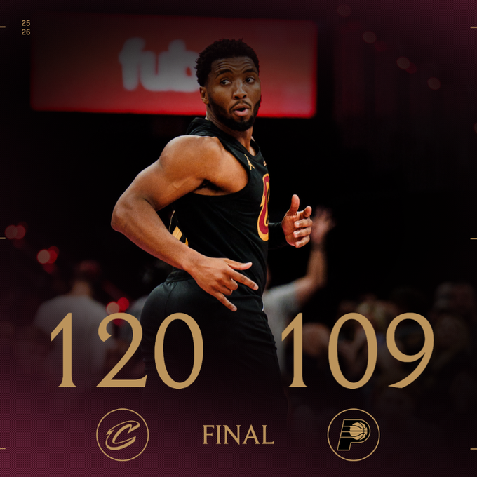 $!Cavaliers vencen 120-109 a Pacers en la Copa NBA con gran noche de Donovan Mitchell