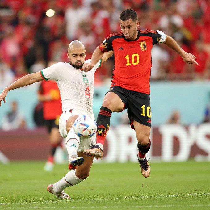 $!Marruecos da la campanada ante Bélgica y lidera el Grupo F