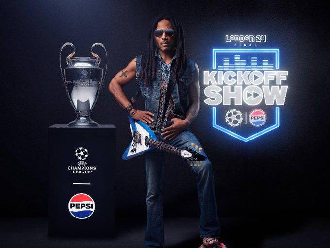 Lenny Kravitz cantará en la final de la Champions League