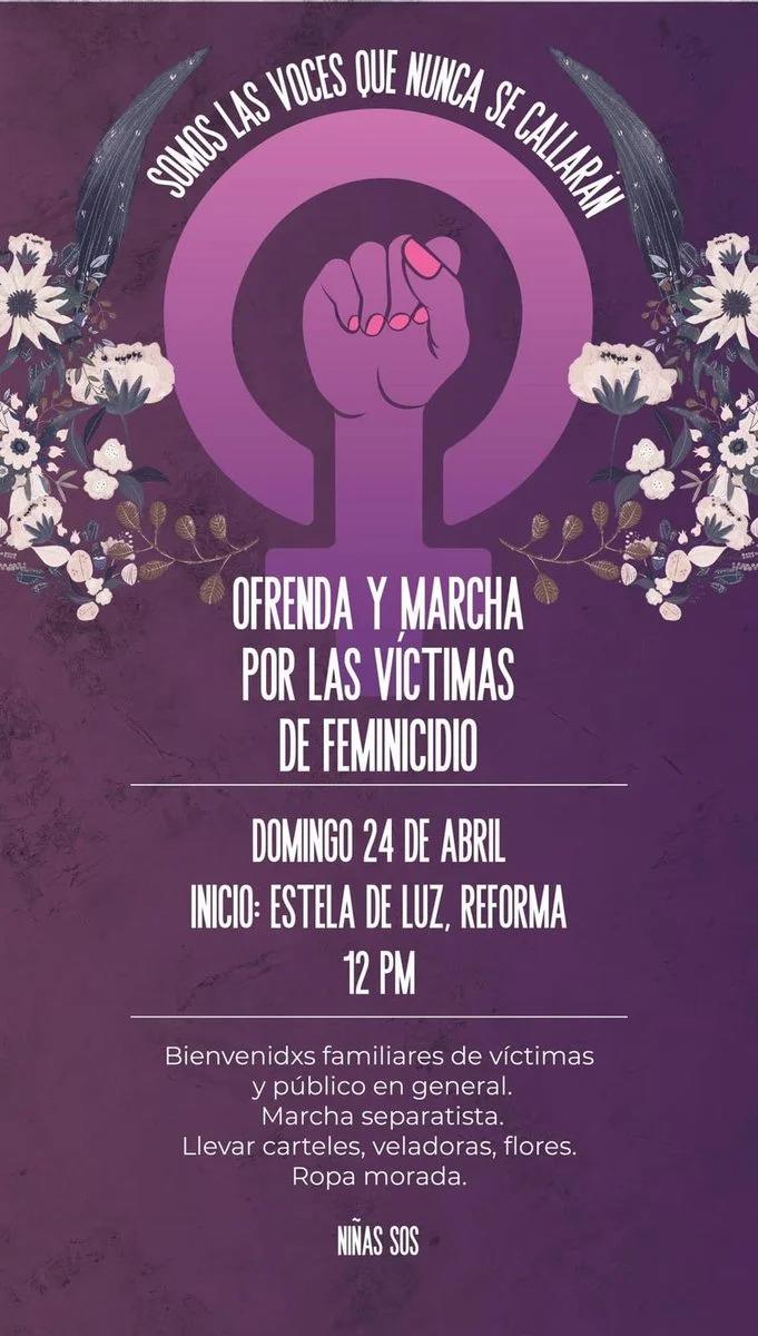 $!Mujeres marcharán este domingo por Debanhi y víctimas de desaparición y feminicidio