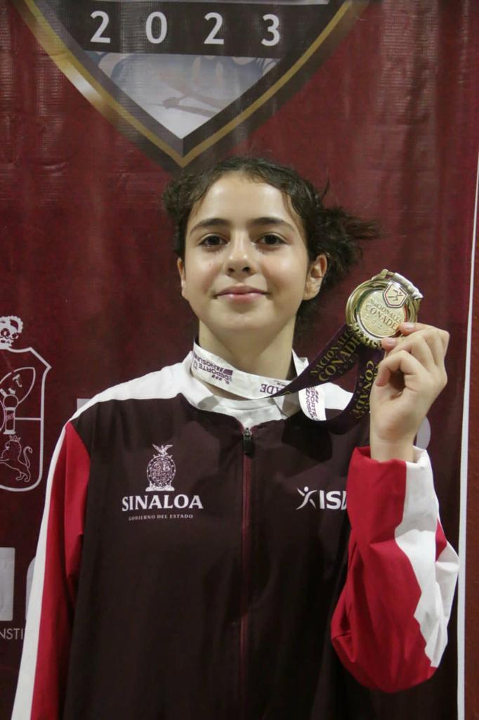 $!La judoca Ana Lucía Álvarez conquista oro para Sinaloa
