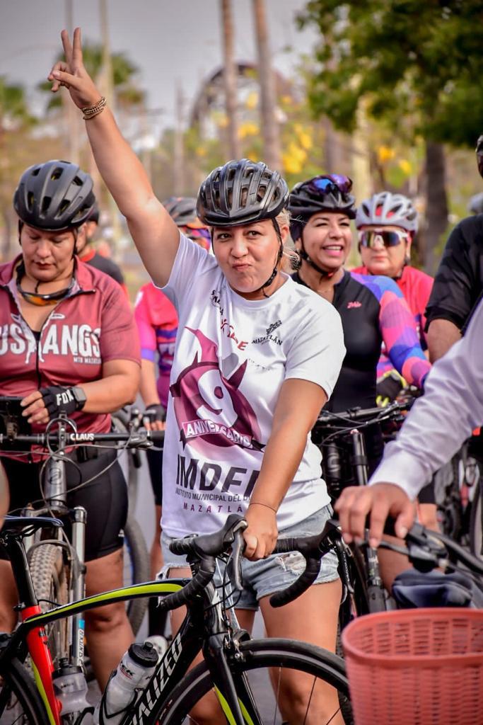 $!Se suma Mazatlán a la celebración por el Día Mundial de la Bicicleta