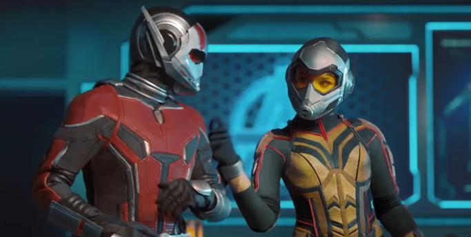 $!Paul Rudd como Scott Lang y Evangeline Lilly como la Avispa.